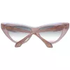 ANA HICKMANN Damen Butterfly-Sonnenbrille AH9391-56T02 Braun Havana/Gold