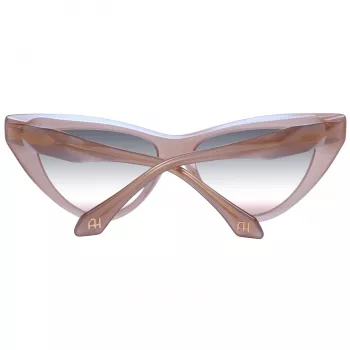 ANA HICKMANN Damen Butterfly-Sonnenbrille AH9391-56T02 Braun Havana/Gold