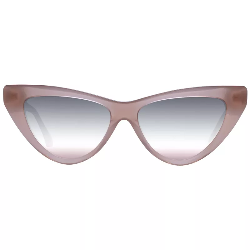 ANA HICKMANN Damen Butterfly-Sonnenbrille AH9391-56T02 Braun Havana/Gold