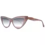 ANA HICKMANN Damen Butterfly-Sonnenbrille AH9391-56T02 Braun Havana/Gold