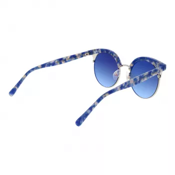 ANA HICKMANN Damen Butterfly Sonnenbrille HI3050-52G21 Havanna/Schildpatt Acetatrahmen braune Gradientengläser 52/20/140 mm
