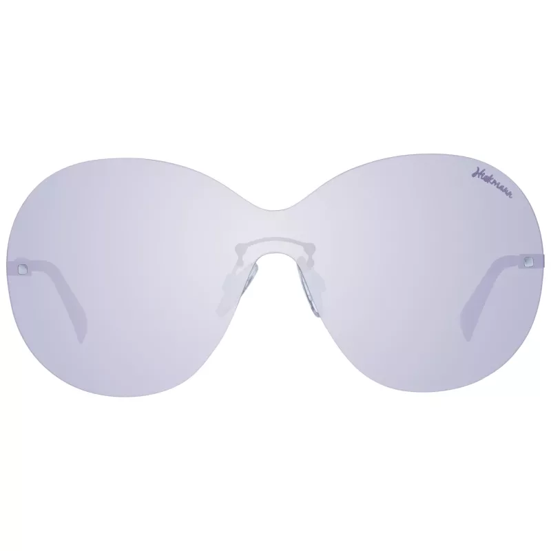 ANA HICKMANN Damen Butterfly-Sonnenbrille HI3058-14002A Schwarz Acetat Verlaufsgrau Glas 57mm