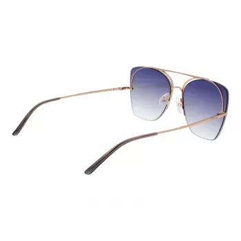 ANA HICKMANN Damen Butterfly-Sonnenbrille HI3075-5805A - Havana/Braun Gradient Gläser 58mm