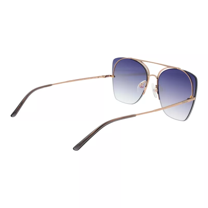 ANA HICKMANN Damen Butterfly-Sonnenbrille HI3075-5805A - Havana/Braun Gradient Gläser 58mm
