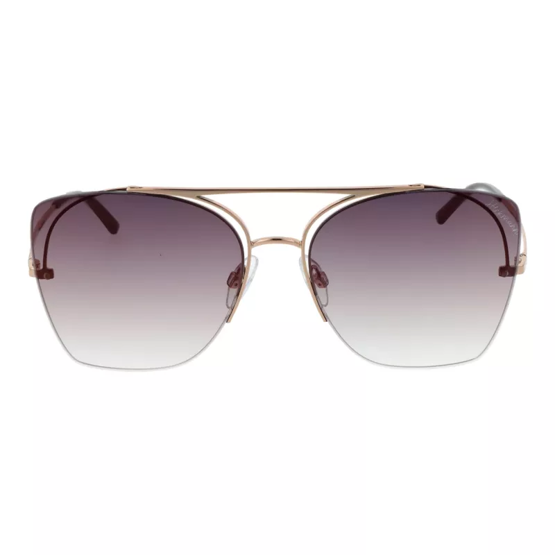 ANA HICKMANN Damen Butterfly-Sonnenbrille HI3075-5805A - Havana/Braun Gradient Gläser 58mm
