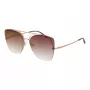 ANA HICKMANN Damen Butterfly-Sonnenbrille HI3075-5805A - Havana/Braun Gradient Gläser 58mm