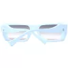 ANA HICKMANN Damen Butterfly-Sonnenbrille HI9199-53H01 Havanna Acetat Grau Verlaufsglas 53mm