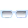 ANA HICKMANN Damen Butterfly-Sonnenbrille HI9199-53H01 Havanna Acetat Grau Verlaufsglas 53mm