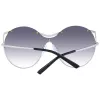 ANA HICKMANN Damen Cat-Eye-Sonnenbrille AH3182-13409A Havanna Acetatrahmen Braune Verlaufsgläser 100 % UV400