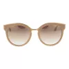 ANA HICKMANN Damen Cat-Eye-Sonnenbrille AH9263-55D03 Havana/Brown Gradient