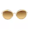 ANA HICKMANN Damen Cat-Eye Sonnenbrille HI3052-53E03 Havana 53mm