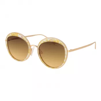 ANA HICKMANN Damen Cat-Eye Sonnenbrille HI3052-53E03 Havana 53mm