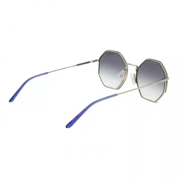 ANA HICKMANN Damen Cat-Eye Sonnenbrille HI3084-5406A - Havana/Schildpatt Acetatrahmen, Verlaufsbraune Gläser, UV400-Schutz
