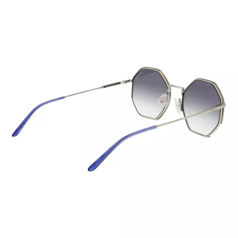 ANA HICKMANN Damen Cat-Eye Sonnenbrille HI3084-5406A - Havana/Schildpatt Acetatrahmen, Verlaufsbraune Gläser, UV400-Schutz