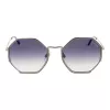 ANA HICKMANN Damen Cat-Eye Sonnenbrille HI3084-5406A - Havana/Schildpatt Acetatrahmen, Verlaufsbraune Gläser, UV400-Schutz