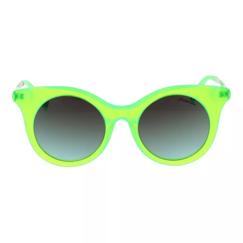 ANA HICKMANN Damen Cat-Eye-Sonnenbrille HI9063-49T03 Havanna Acetat Brauner Verlaufsglas 49mm