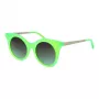 ANA HICKMANN Damen Cat-Eye-Sonnenbrille HI9063-49T03 Havanna Acetat Brauner Verlaufsglas 49mm