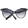 ANA HICKMANN Damen Cat-Eye-Sonnenbrille HI9156-51A01 Schwarz Verlauf Grau 51 mm