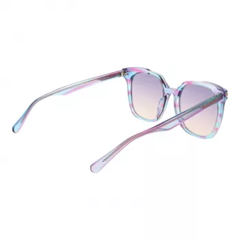 ANA HICKMANN Damen Cat-Eye-Sonnenbrille HIY9002-50E01 Havanna Braun Acetat-Gestell Brauner Verlaufsglas 50/18/135 mm