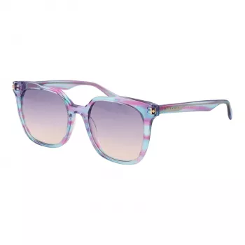 ANA HICKMANN Damen Cat-Eye-Sonnenbrille HIY9002-50E01 Havanna Braun Acetat-Gestell Brauner Verlaufsglas 50/18/135 mm
