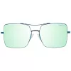 ANA HICKMANN Damen HI3024-5806A Eckige Sonnenbrille Havanna Braun Acetatrahmen Brauner Verlaufsgläser 58/17/140 mm