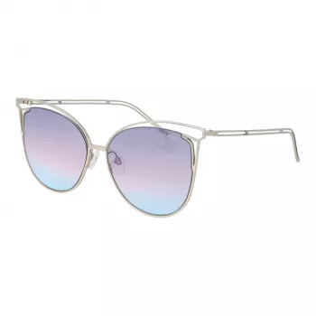 ANA HICKMANN Damen HI3048-5803C Rechteckige Sonnenbrille Havana 58 mm