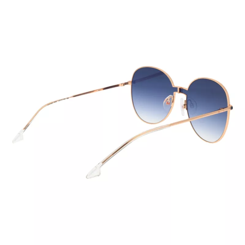 ANA HICKMANN Damen HI3153-14005A Katzenaugen-Sonnenbrille, Havana, Brauner Verlauf, UV400