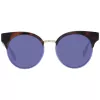 ANA HICKMANN Damen-Sonnenbrille HI9164-51H03 - Gold/Brauner Rahmen, Braune Verlaufsgläser, 51 mm