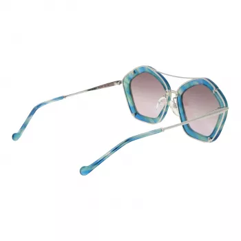ANA HICKMANN Damen-Sonnenbrille AH3165-56G23 Havana Brown Acetat Rechteckig UV400