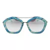 ANA HICKMANN Damen-Sonnenbrille AH3165-56G23 Havana Brown Acetat Rechteckig UV400