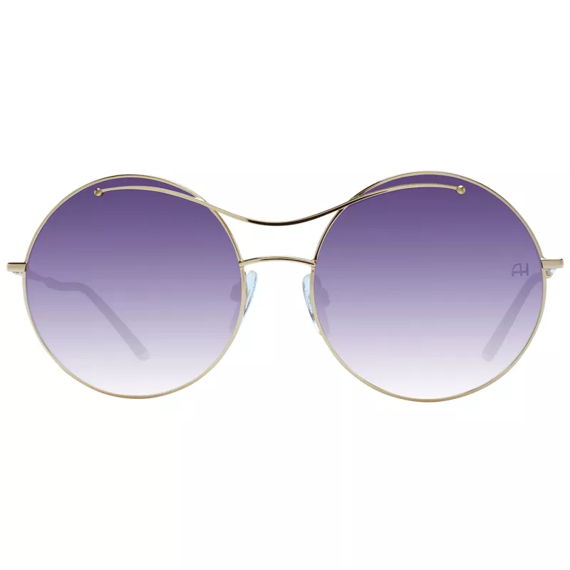 ANA HICKMANN Damen-Sonnenbrille AH3171-5804A - Havanna Schildpatt Acetatrahmen, Braune Verlaufsgläser, 58 mm