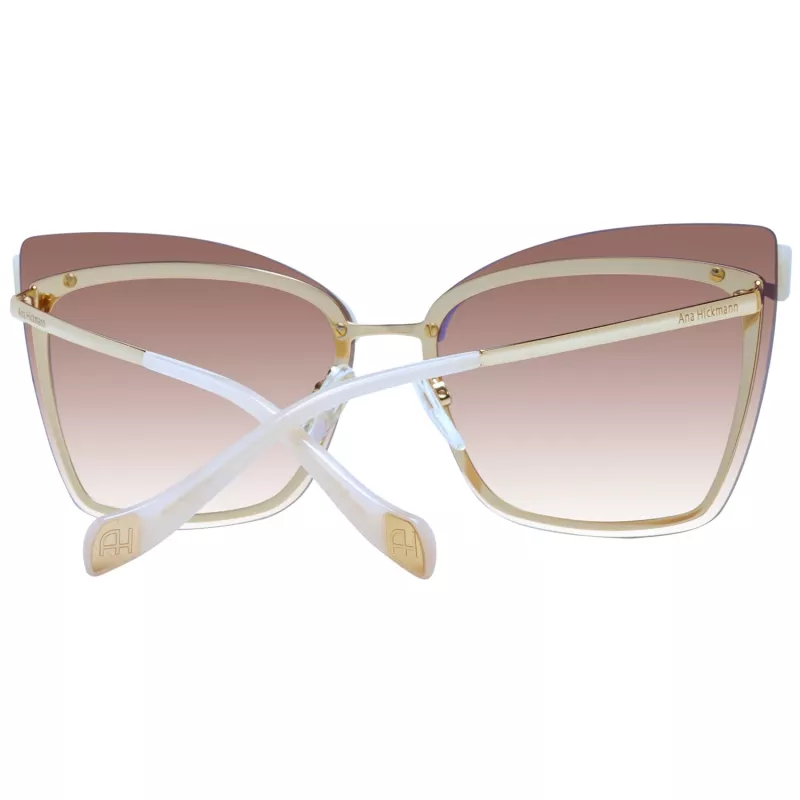 ANA HICKMANN Damen-Sonnenbrille AH3177-6404C Havana Butterfly 64mm