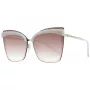 ANA HICKMANN Damen-Sonnenbrille AH3177-6404C Havana Butterfly 64mm