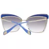 ANA HICKMANN Damen-Sonnenbrille AH3177-6404D - Brown Havana, Oversized Butterfly, UV400
