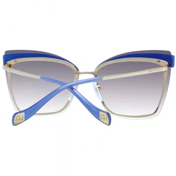 ANA HICKMANN Damen-Sonnenbrille AH3177-6404D - Brown Havana, Oversized Butterfly, UV400