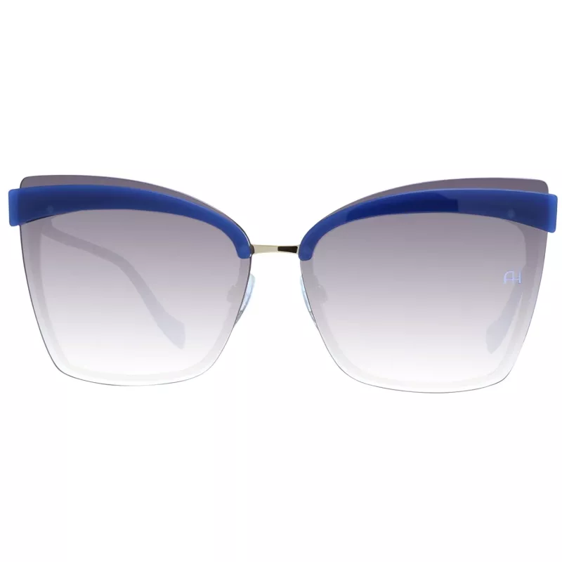ANA HICKMANN Damen-Sonnenbrille AH3177-6404D - Brown Havana, Oversized Butterfly, UV400