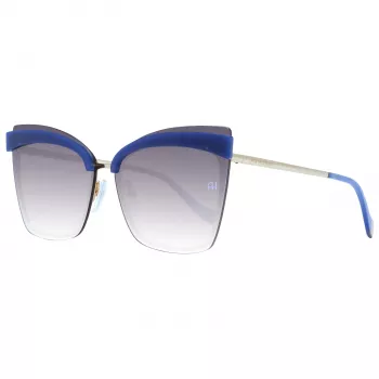 ANA HICKMANN Damen-Sonnenbrille AH3177-6404D - Brown Havana, Oversized Butterfly, UV400