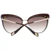 ANA HICKMANN Damen-Sonnenbrille AH3178-6604C Butterfly Cat-Eye Havana Brown