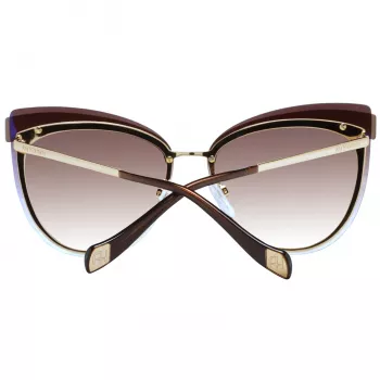 ANA HICKMANN Damen-Sonnenbrille AH3178-6604C Butterfly Cat-Eye Havana Brown