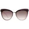 ANA HICKMANN Damen-Sonnenbrille AH3178-6604C Butterfly Cat-Eye Havana Brown