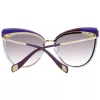 ANA HICKMANN Damen-Sonnenbrille AH3178-6604D Havana/Gold Oversized Square