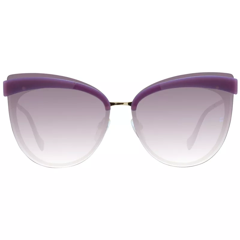 ANA HICKMANN Damen-Sonnenbrille AH3178-6604D Havana/Gold Oversized Square
