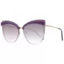 ANA HICKMANN Damen-Sonnenbrille AH3178-6604D Havana/Gold Oversized Square