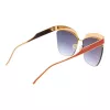ANA HICKMANN Damen-Sonnenbrille AH3179-6205A Butterfly Cat Eye Havana Acetat Braun Gradient UV400 62mm