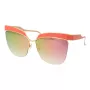 ANA HICKMANN Damen-Sonnenbrille AH3179-6205A Butterfly Cat Eye Havana Acetat Braun Gradient UV400 62mm