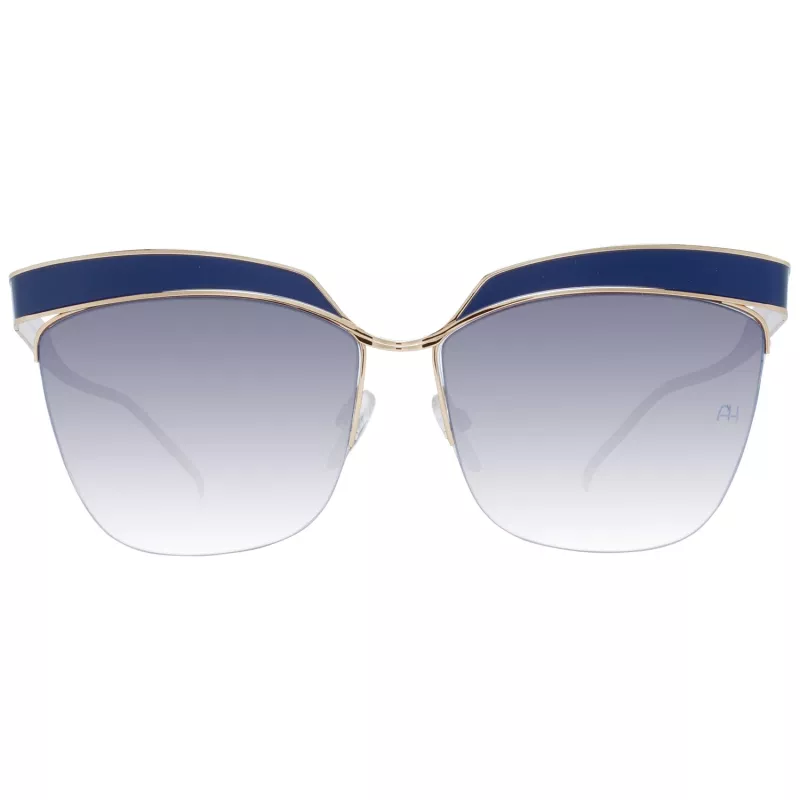 ANA HICKMANN Damen-Sonnenbrille AH3179-6206A Butterfly Acetat Havana Braun Verlaufsglas 62mm