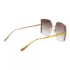 ANA HICKMANN Damen-Sonnenbrille AH3189-5605B - Brauner Acetat-Rahmen, braune Gradient-Polycarbonat-Gläser, 57 mm Glasbreite, UV400-Schutz