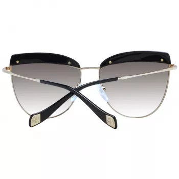 ANA HICKMANN Damen-Sonnenbrille AH3190-59A01 Gold/Braun Butterfly 60mm