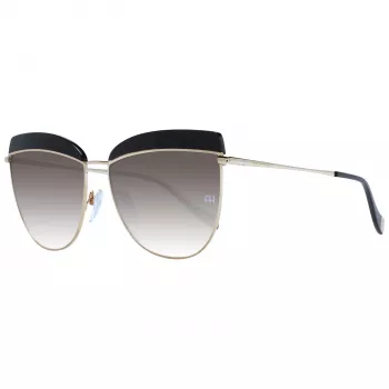 ANA HICKMANN Damen-Sonnenbrille AH3190-59A01 Gold/Braun Butterfly 60mm