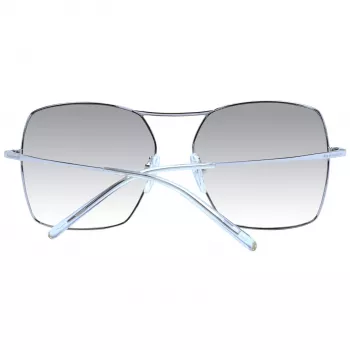 ANA HICKMANN Damen-Sonnenbrille AH3193-5803A Braun Havana Quadratischer Acetatrahmen Braune Verlaufsgläser 58/16/145 mm